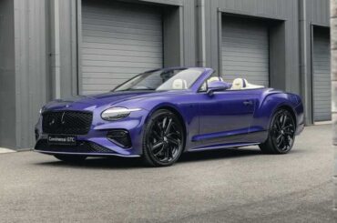 Bentley GTC Speed Violette