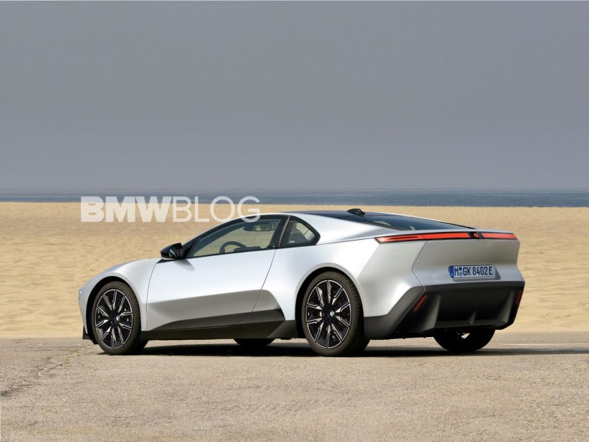 Rendering BMW electric sports car