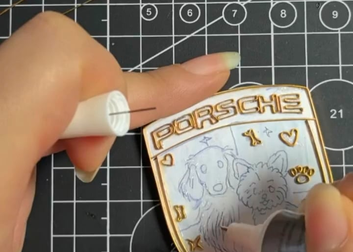 Handmade Custom Car Emblem Build Process