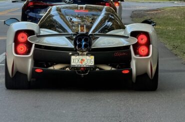 [Pagani Utopia] Randomly pulled up behind this on the way home from dinner