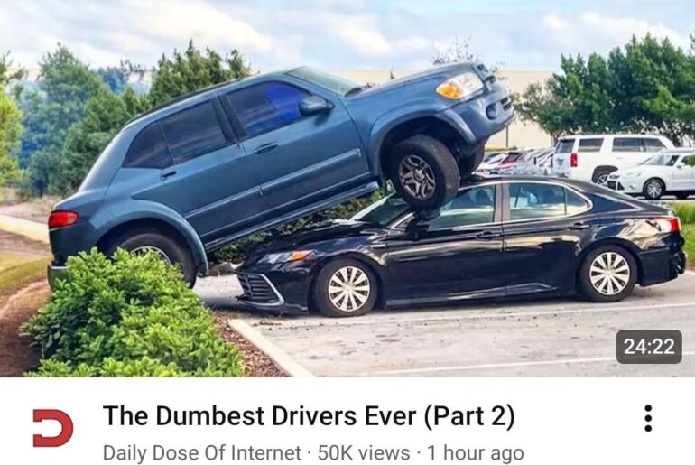 Looks like Daily Dose of Internet has started using AI. I mean what is this, a Toyota Sequoia or Tundra sedan?