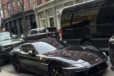 Saw this [Ferrari 12Cilindri] in SoHo today. NY’s car scene is coming alive now that Winter is almost over.