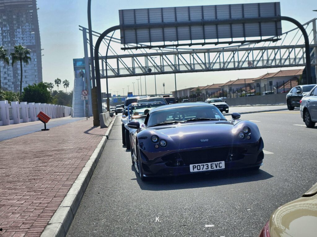 1012hp [ TR Speed 12 Turbo by Helical ] on dubai road. No.3 of 3 so far