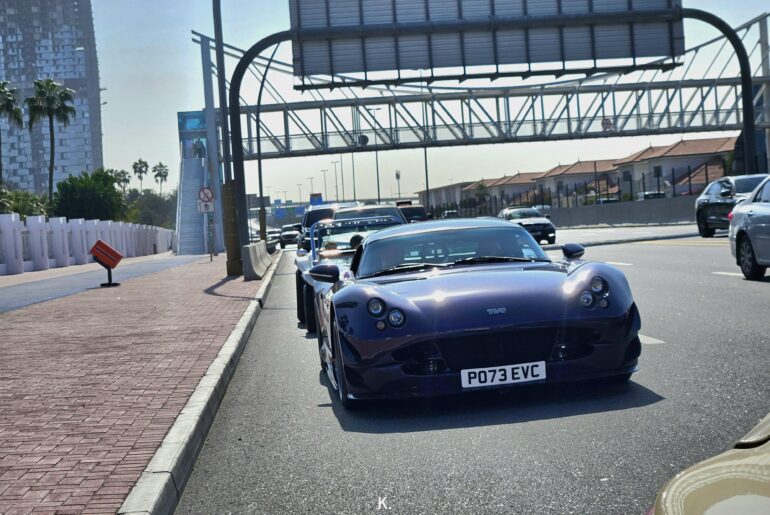 1012hp [ TR Speed 12 Turbo by Helical ] on dubai road. No.3 of 3 so far