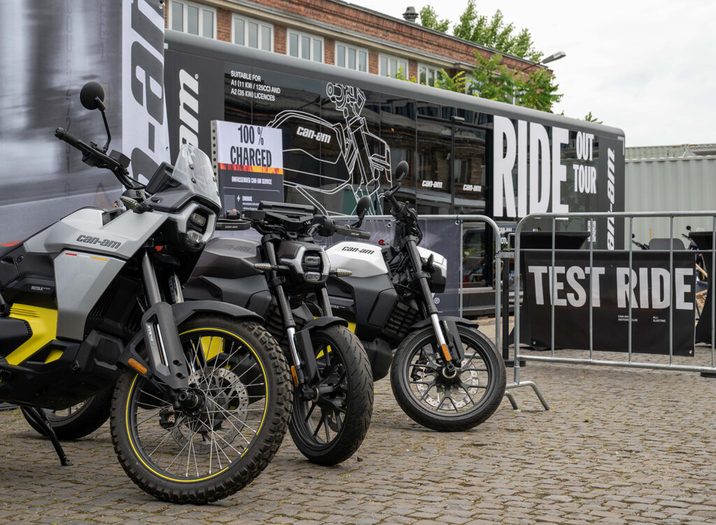 Can-Am Motorcycles - THE PACK - Electric Motorcycle News