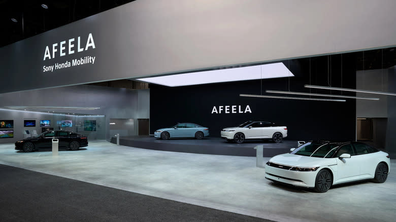 SHM's Afeela presentation at CES 2026