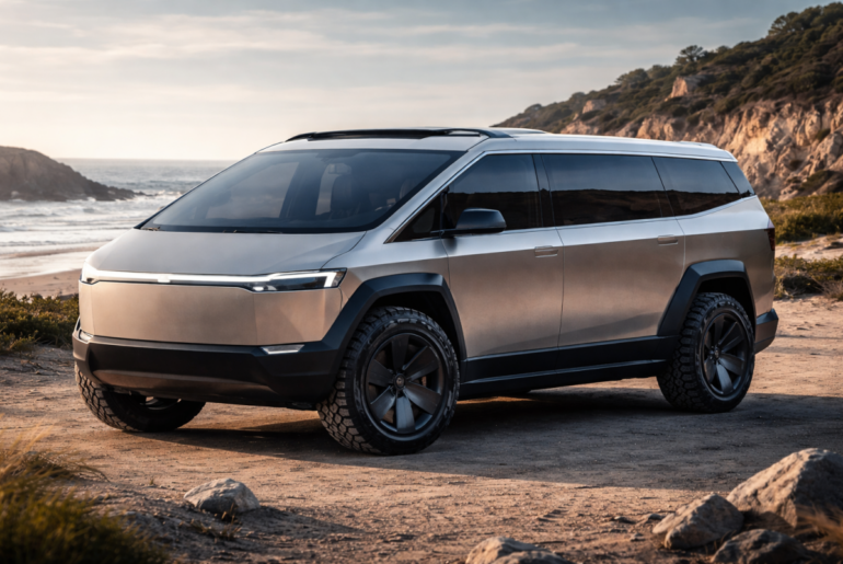 Elon Musk Says Tesla Is Making Something Cooler Than a Minivan