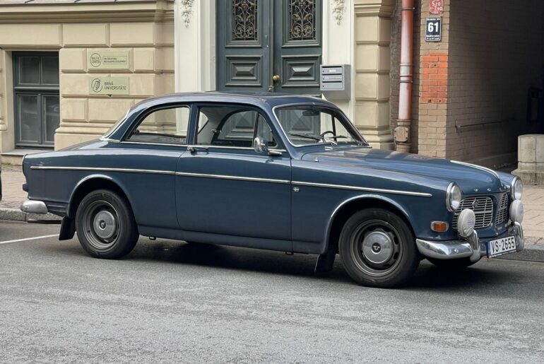 Volvo Amazon spotted in Riga (Latvia). (Produced between 1955 – 1970)