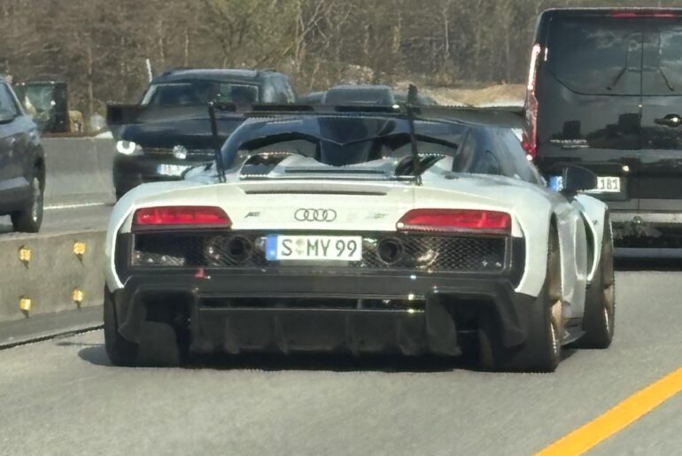 [Audi R8 XGT] spotted on the road today.