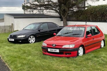 My 2000 Vauxhall omega B and 1998 Peugeot 306