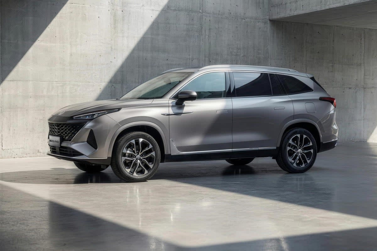 The new model moves the brand into the large SUV sector for the first time (MG)