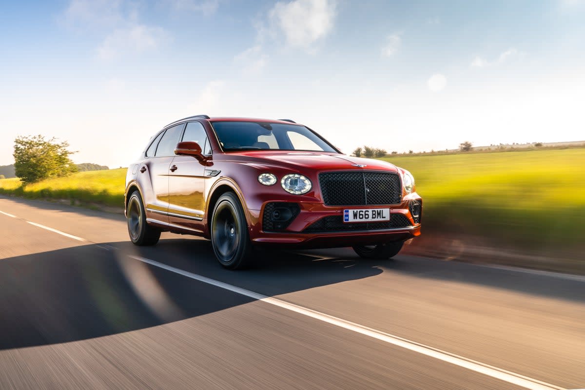 Bentley’s Bentayga is the company’s best-selling car, complete with plug-in hybrid tech (Bentley)