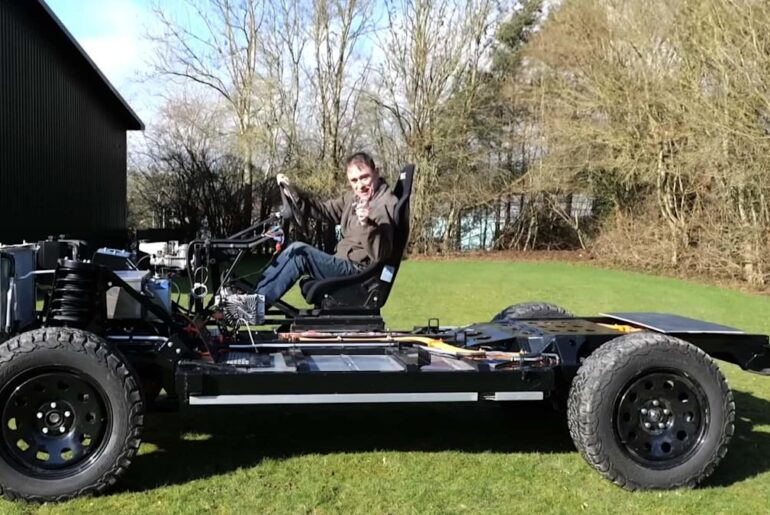 This Ready-Made EV Chassis Could Be The Perfect Fit For A Classic Truck