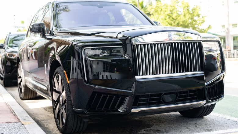 Rolls-Royce Cullinan parked on the street