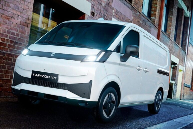 Farizon V7E Electric Van Confirmed for Australia, Deliveries from May 2026