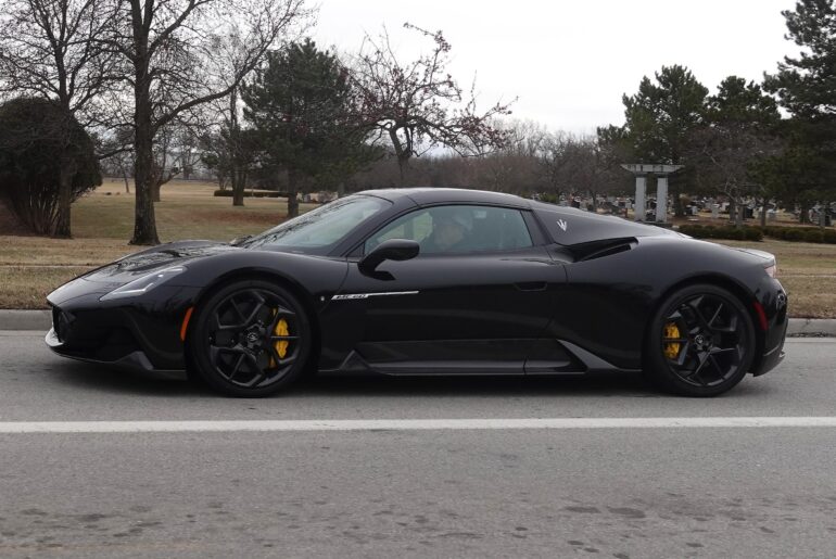 Most exotic spot in years for me here in Northwest Ohio today! [Maserati MC20]