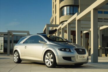 The Toyota NCSV (New Concept Sedan/Savvy) was a 1999 concept car unveiled at the Tokyo Motor Show, designed for young drivers to blend coupe, wagon, and sedan features.