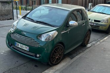 [Aston Martin Cygnet] in the streets of Toulouse