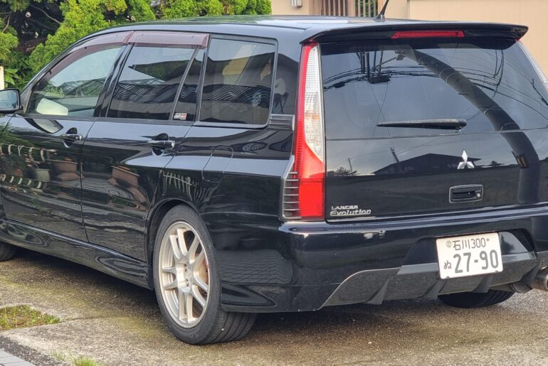 [Mitsubishi Lancer Evolution IX] Spotted in Japan’s countryside