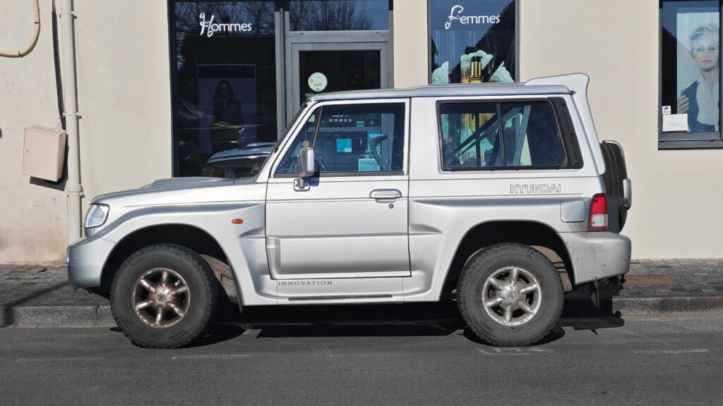 Hyundai Galloper, The official car of..