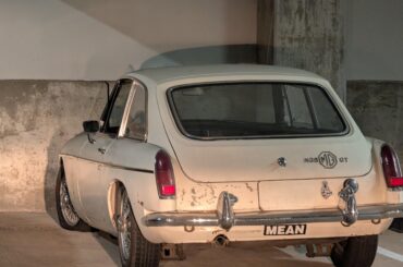 1967(?) MGB GT. The official car of?