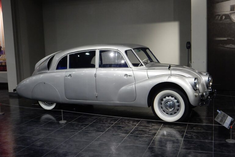 1948 Tatra 87 sedan at Toyota museum (my own photos)