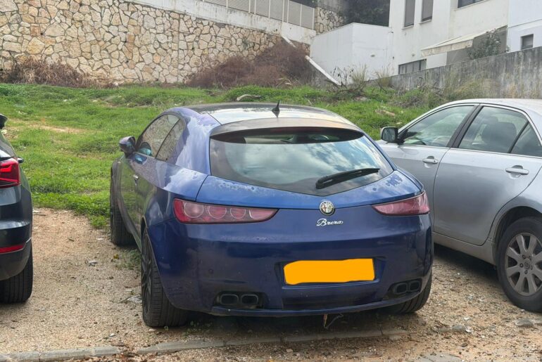 Spotted one of my favourite cars, an [Alfa Romeo Brera]