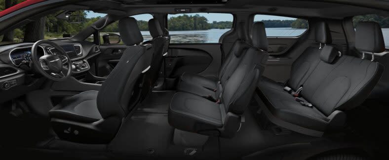 The interior of the 2025 Chrysler Pacifica