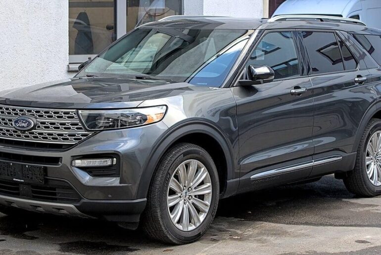 Ford Explorer, the official car of...