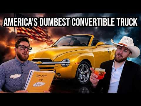 The Chevy SSR is what happens when America tries to define itself as a car