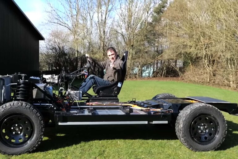 This Ready-Made EV Chassis Could Be The Perfect Fit For A Classic Truck