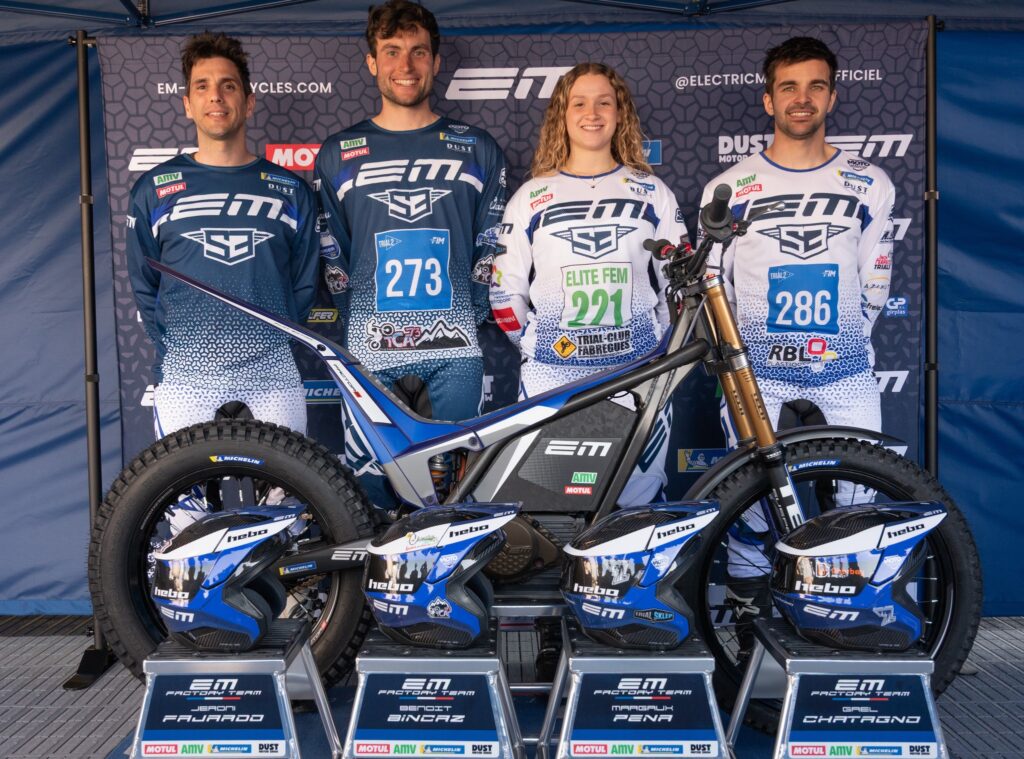 Electric Motion Team 2025 - THE PACK - Electric Motorcycle News