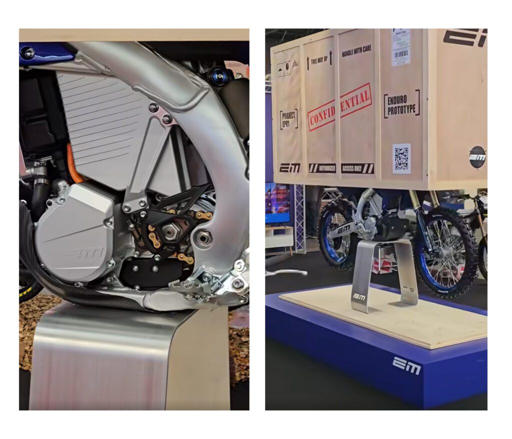Electric Motion - Enduro prototype - THE PACK - Electric Motorcycle News