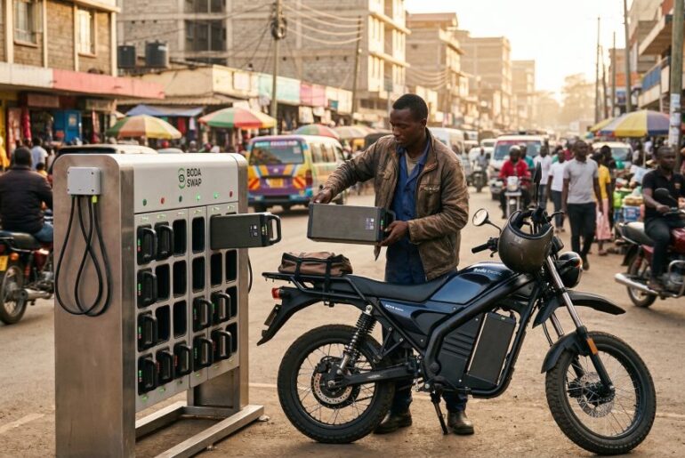 elektromotorraeder afrika startups boda boda elektrifizierung