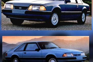 In 1991, the 2.3L 4-cylinder Ford Mustang received a power bump from 88 to 105 hp - who are you street racing now?
