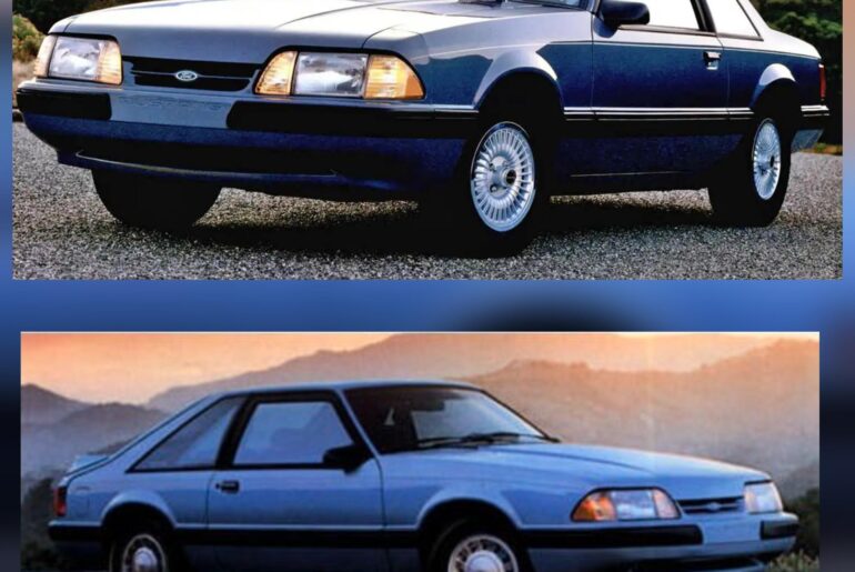 In 1991, the 2.3L 4-cylinder Ford Mustang received a power bump from 88 to 105 hp - who are you street racing now?
