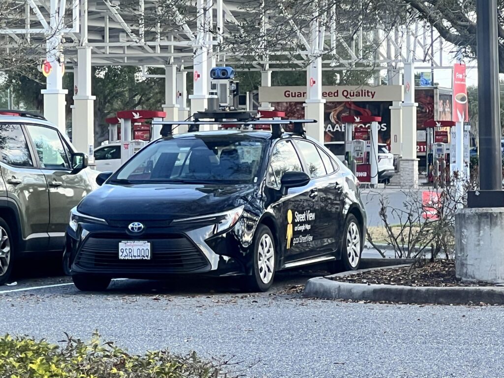 Toyota Corolla Google Street View, official car of?