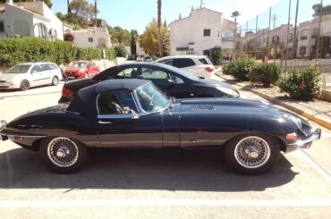 Spotted this beautiful [Jaguar E-Type]