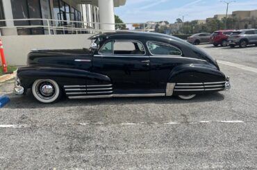 [Chevy Fleetline] pulled in right behind me