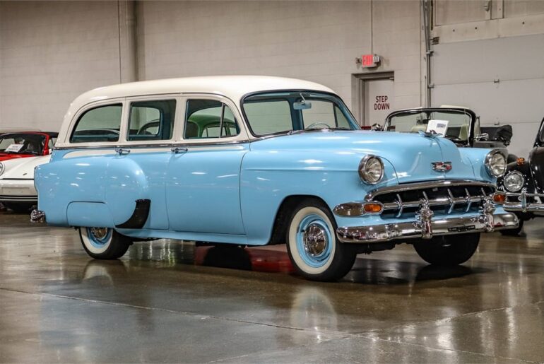 1954 Chevrolet 150 Handyman 4 Door Station Wagon. 235ci In-Line 6cyl 125hp