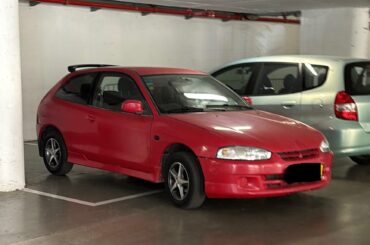 Spotted a [Mitsubishi Colt] for those who know ;)