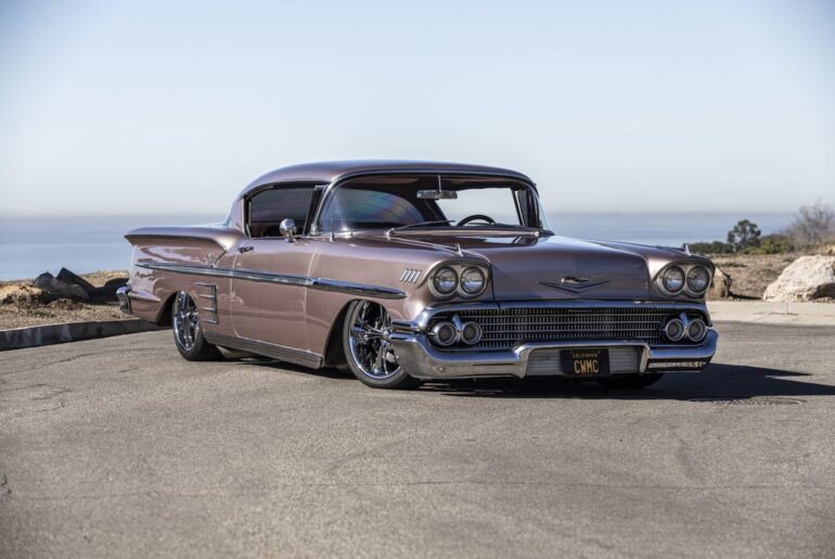 1958 Chevrolet Impala Sport Coupe.