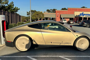 Cybercab Spotted Up Close, Steering Wheel, Panel Gaps And All