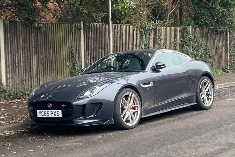 [Jaguar F-Type S] spotted on my road