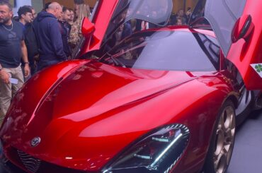 [Alfa Romeo 33 Stradale] at the 2024 Mondial de l'Auto in Paris
