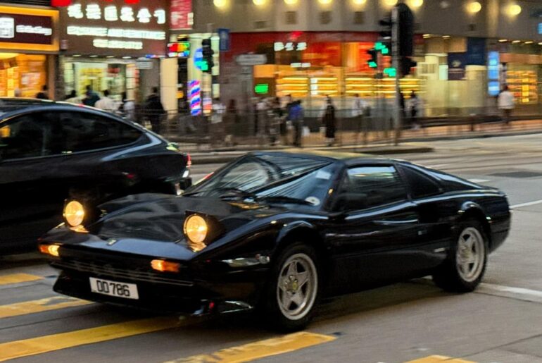 Ferrari 308 GTS in Hong Kong