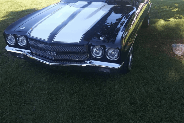 1970 Chevrolet Chevelle SS the ☠ ☠ ☠"Black Pearl "☠ ☠ ☠