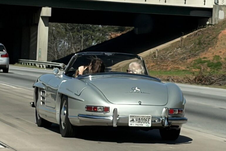 [Mercedes-Benz 300SL Roadster] made me audibly gasp
