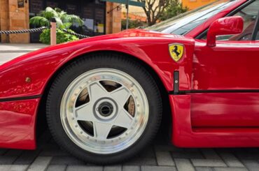 Spotted the GOAT today [Ferrari F40]