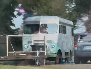 Saw this crazy looking truck thing. What is it?